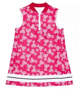 Спортивное платье с принтом Palm Angels, разноцветный