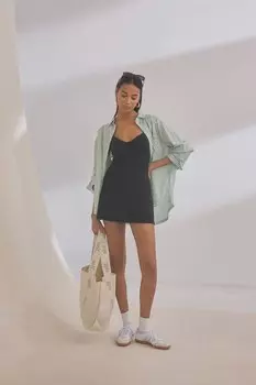 Спортивное платье Self., черный