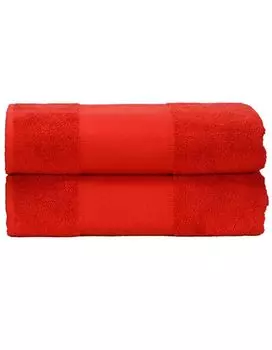 Спортивное полотенце PrintMe / 30 x 140 см — Цвет: песочный — Размер: 30 x 140 см A & R