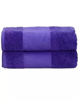 Спортивное полотенце PrintMe / 30 x 140 см — Цвет: Французский темно-синий — Размер: 30 x 140 см A & R, фиолетовый