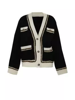 Спортивня куртка CHANI, цвет schwarz wollweiss gold