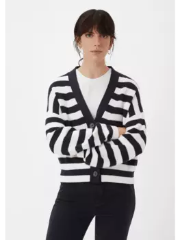 Спортивня куртка comma CI, цвет blau/wei