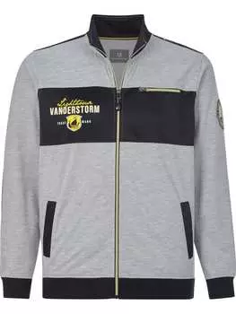 Спортивня куртка Jan Vanderstorm, цвет grau melange