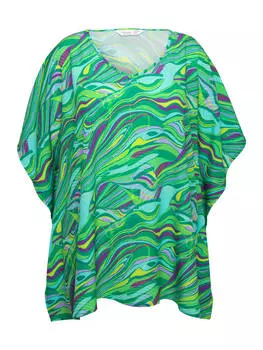 Спортивня куртка MIAMODA, зеленый