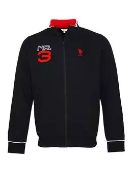 Спортивня куртка U.S. Polo Assn., черный