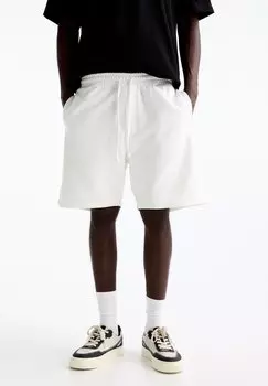 Спортивные брюки 2 Pack Jogger Bermuda PULL&BEAR, белый