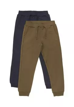 Спортивные брюки 2-PACK Minymo, коричневый