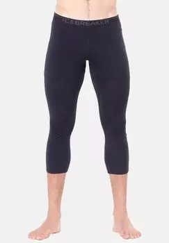 Спортивные брюки 3/4 100% MERINO 200 OASIS LEGLESS 3/4 SPORTS TROUSERS SCHWARZ Icebreaker, цвет schwarz