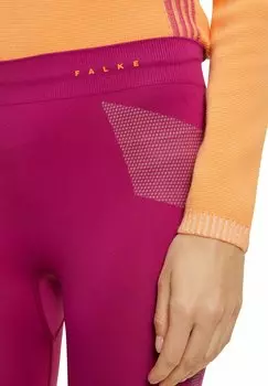 Спортивные брюки 3/4 FALKE, сияющая орхидея Maximum Warm Functional Underwear For Cold To Very Cold Conditions