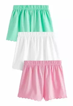 Спортивные брюки 3 Pack Scallop Regular Fit Next, цвет bright pink