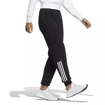 Спортивные брюки Adidas, черный/белый