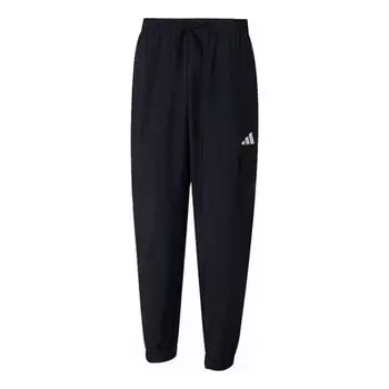 Спортивные брюки adidas Essentials Small Logo Cargo Pants 'Black', черный