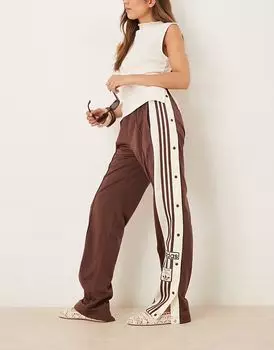 Спортивные брюки Adidas Original Adibreak коричневого цвета