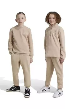 Спортивные брюки adidas Originals для мальчиков и девочек БРЮКИ, бежевый