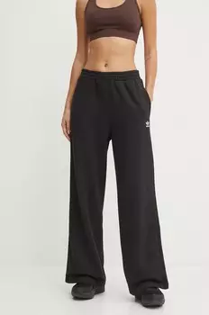 Спортивные брюки adidas Originals Femme Galore Широкие флисовые брюки, черный