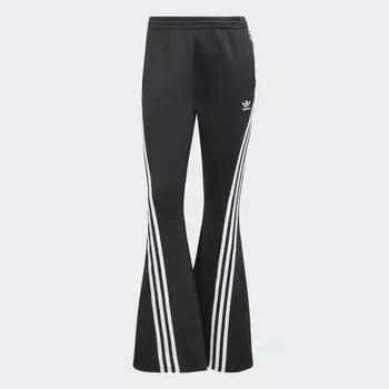 Спортивные брюки Adidas Originals Flared TP, черный/белый