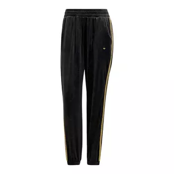 Спортивные брюки Adidas Originals Velvet Monogram, черный