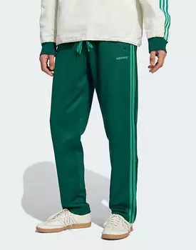 Спортивные брюки Adidas Originals в студенческом зеленом цвете