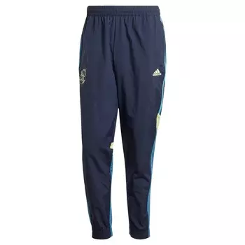 Спортивные брюки ADIDAS PERFORMANCE Regular Workout Pants Ajax Amsterdam Seasonal, темно-синий