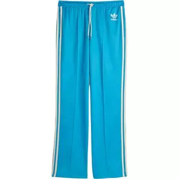 Спортивные брюки Adidas с логотипом-трилистником Flocked Adidas Originals, голубой