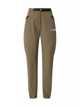 Спортивные брюки ADIDAS TERREX Regular Outdoor Pants XPERIOR, оливковый
