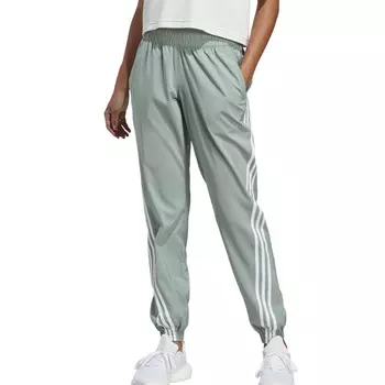 Спортивные брюки Adidas Trainicons 3-Stripes Woven, зеленый