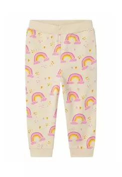 Спортивные брюки ALL-OVER-REGENBOGENPRINT Name it, цвет sandshell