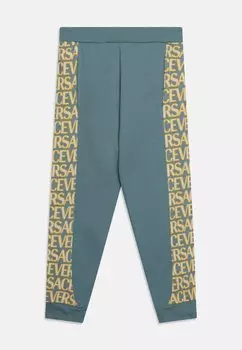 Спортивные брюки Allover Kids Unisex Versace, цвет sky/multicolor