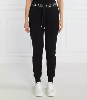 Спортивные брюки Armani Exchange Regular Fit, черный