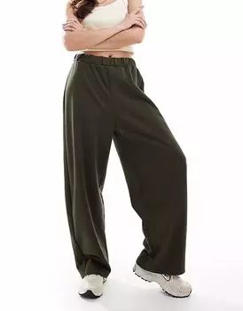 Спортивные брюки ASOS DESIGN цвета хаки