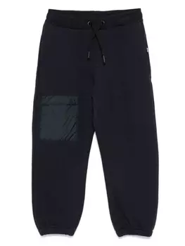 Спортивные брюки Aspesi Kids из джерси, синий