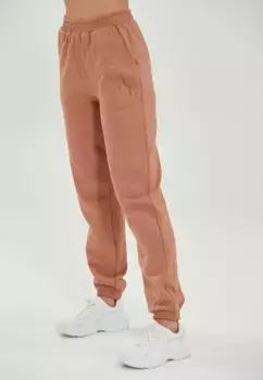 Спортивные брюки ATHLECIA "Lia" с хлопковой поверхностью, цвет Nude