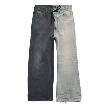 Спортивные брюки Balenciaga Fifty-fifty Pants 'Dark Grey Light Blue', серый