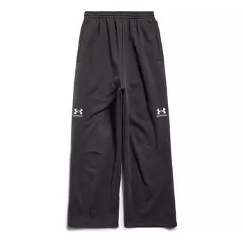 Спортивные брюки Balenciaga x Under Armour Baggy Sweatpants 'Black White', черный