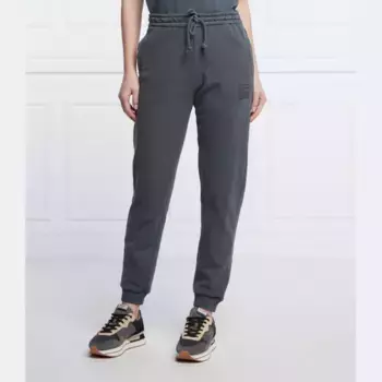 Спортивные брюки-бастонь классического кроя Fila, черный