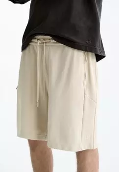 Спортивные брюки Bermuda PULL&BEAR, песочный