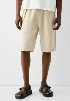 Спортивные брюки Bershka, песочный