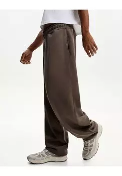 Спортивные брюки Bershka, темно-зеленый