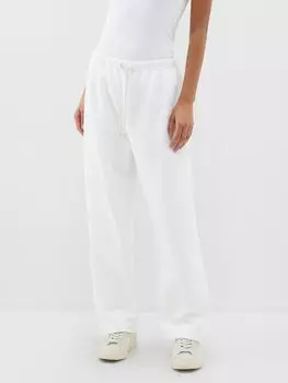 Спортивные брюки berwick из органического хлопка. Alex Eagle Sporting Club, белый