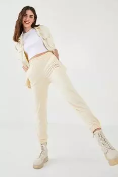 Спортивные брюки - Бежевый - Свободный LC Waikiki, бежевый
