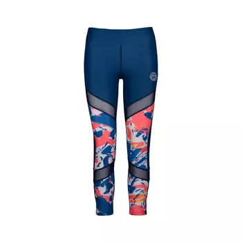 Спортивные брюки BIDI BADU Baina Tech Tight dark blue/neon red, темно синий