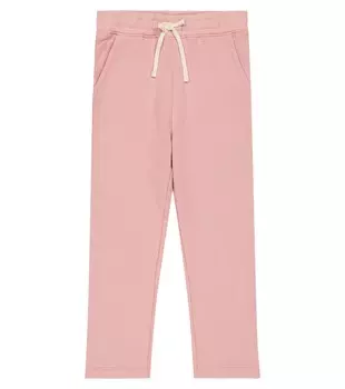 Спортивные брюки Birdy из хлопкового джерси Bonpoint, розовый