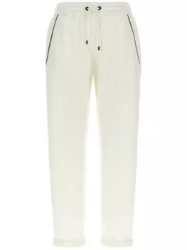 Спортивные брюки Brunello Cucinelli Monile, белый