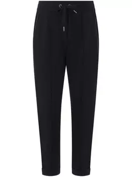 Спортивные брюки Brunello Cucinelli с отделкой Monili, черный