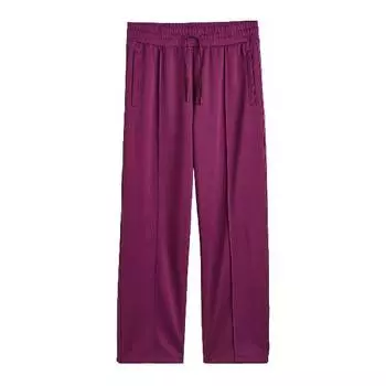 Спортивные брюки быстросохнущие H&amp;M Relaxed Fit Fast-drying Track Pants, сливовый