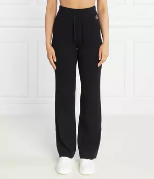Спортивные брюки CALVIN KLEIN JEANS STRAIGHT KNITTED Regular Fit, черный