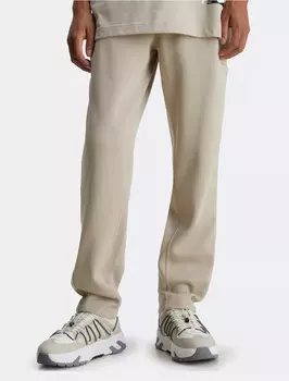 Спортивные брюки Calvin Klein Logo Tape, серо-бежевый