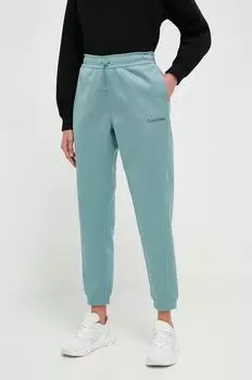 Спортивные брюки Calvin Klein Performance, зеленый