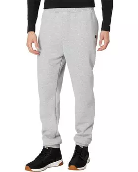 Спортивные брюки Carhartt Relaxed Fit Midweight Tapered, цвет Heather Grey
