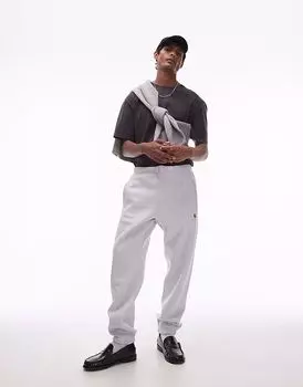 Спортивные брюки Carhartt WIP Chase серого меланжевого цвета